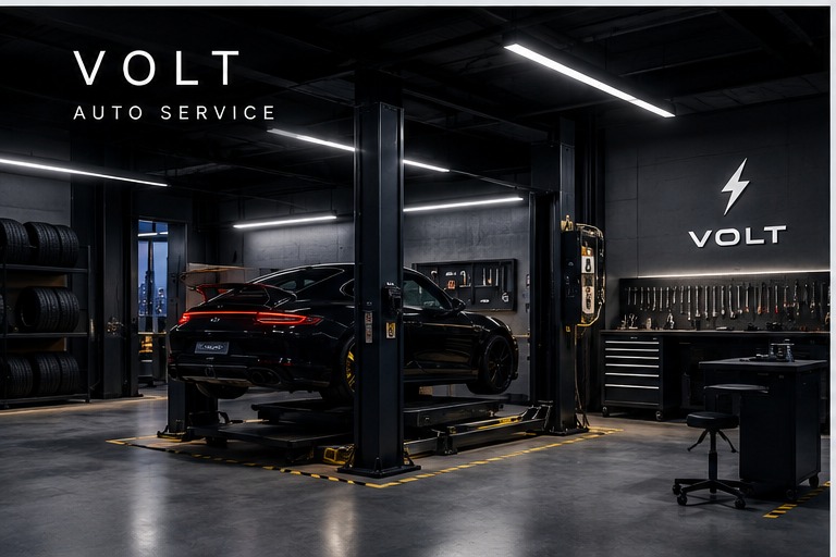 VOLT — демонстраційний сайт автосервісу